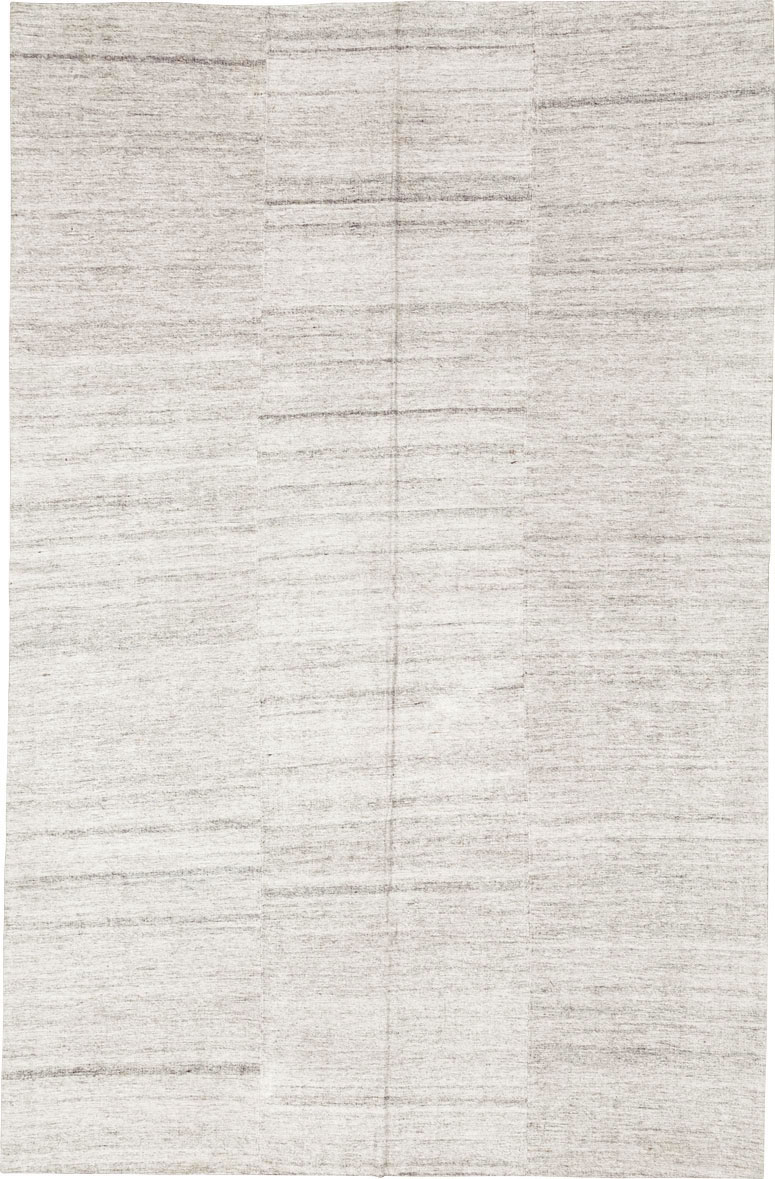 Vintage Turkish Flatweave Kilim Accent Rug, No.27011 - Gss