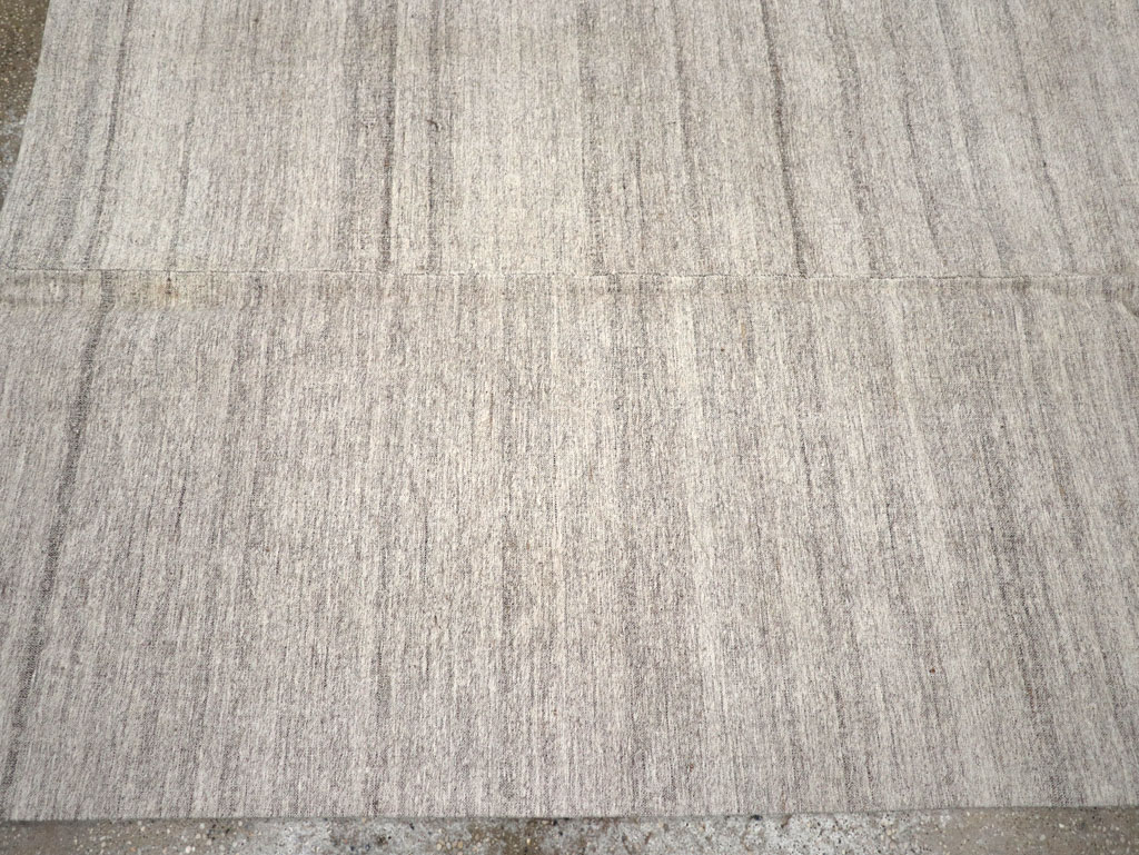 Vintage Turkish Flatweave Kilim Accent Rug, No.27011 - Gss