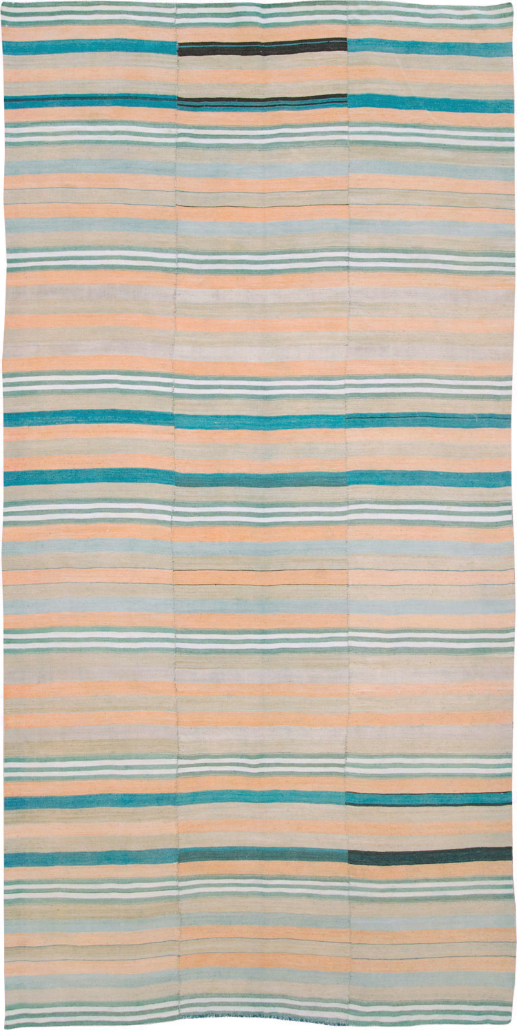 Vintage Turkish Flatweave Kilim, No.27020 - Gss