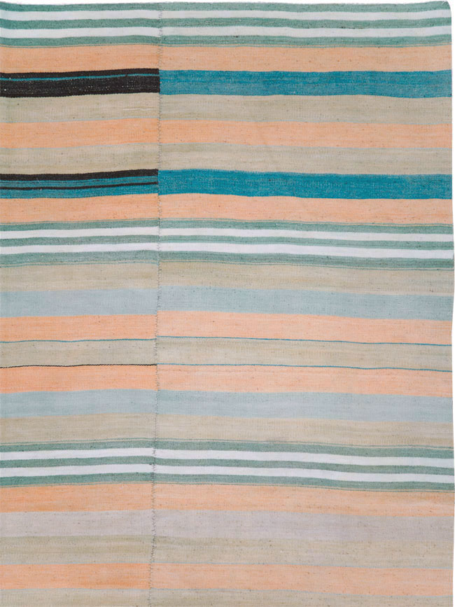 Vintage Turkish Flatweave Kilim, No.27020 - Gss