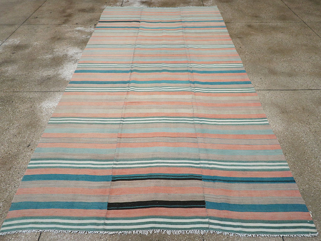 Vintage Turkish Flatweave Kilim, No.27020 - Gss
