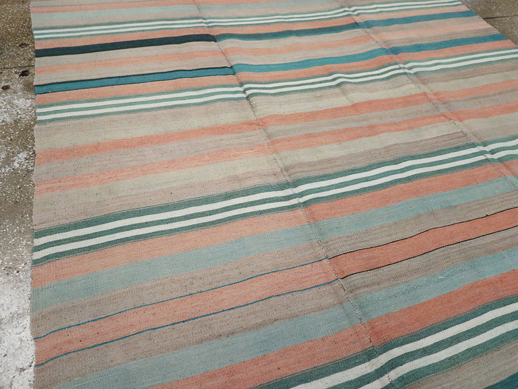 Vintage Turkish Flatweave Kilim, No.27020 - Gss
