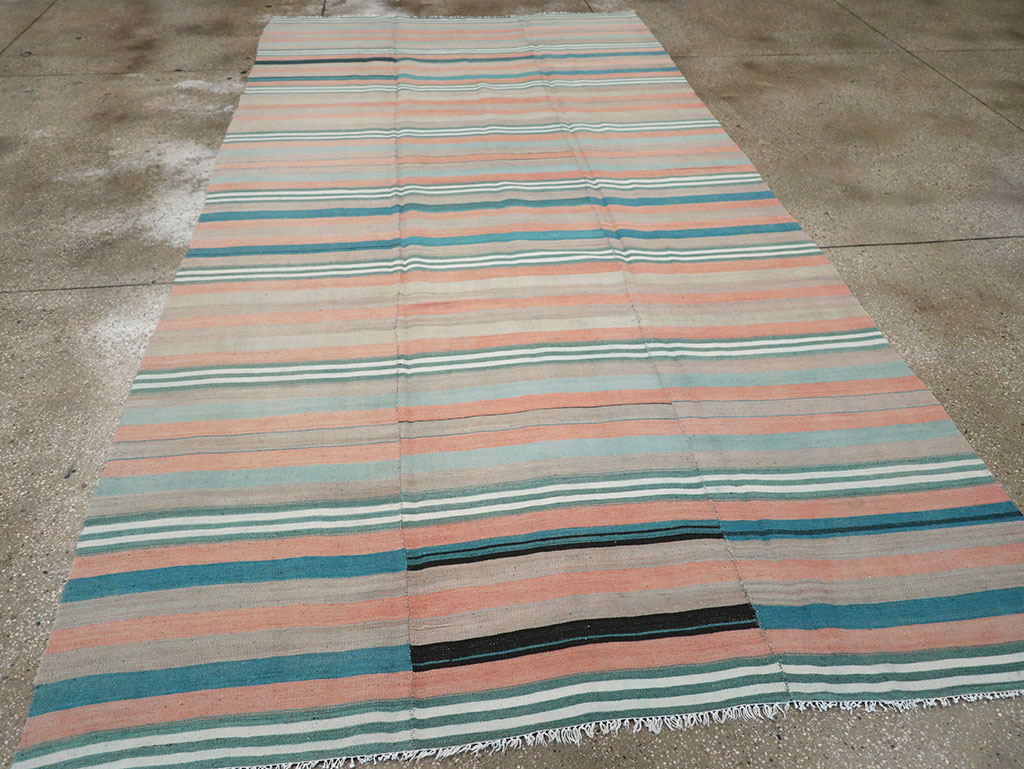 Vintage Turkish Flatweave Kilim, No.27020 - Gss