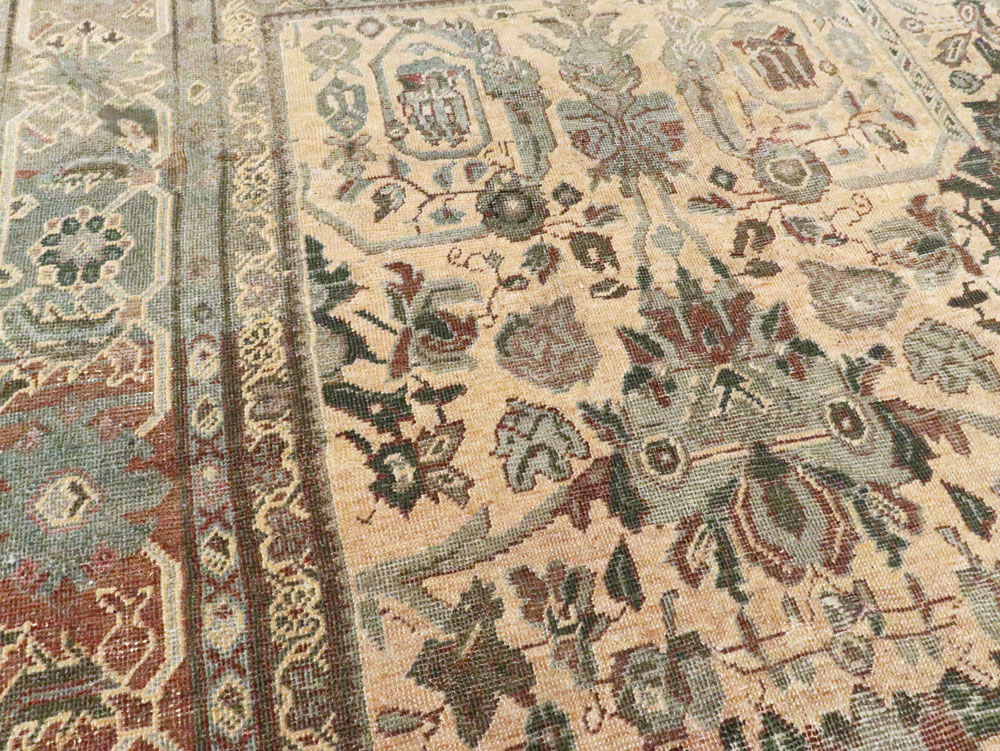 Antique Persian Mahal Carpet, No.27026 - Gss
