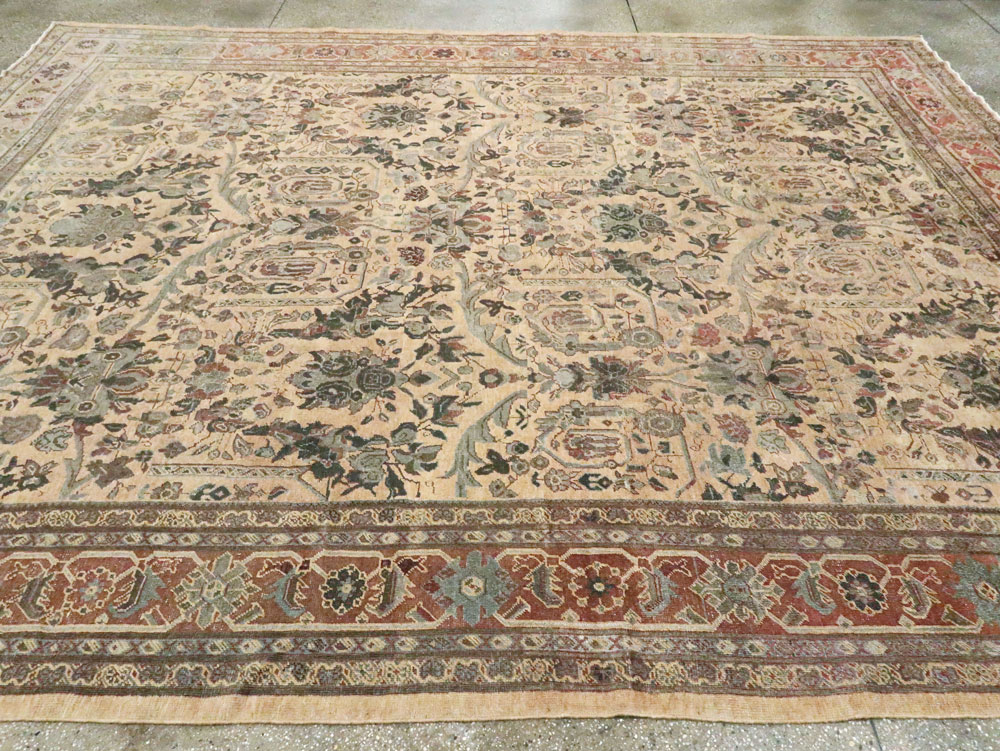 Antique Persian Mahal Carpet, No.27026 - Gss