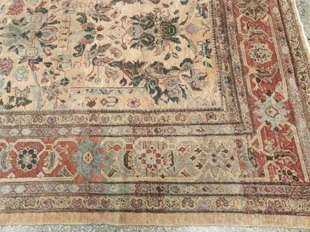 Antique Persian Mahal Carpet, No.27026 - Gss
