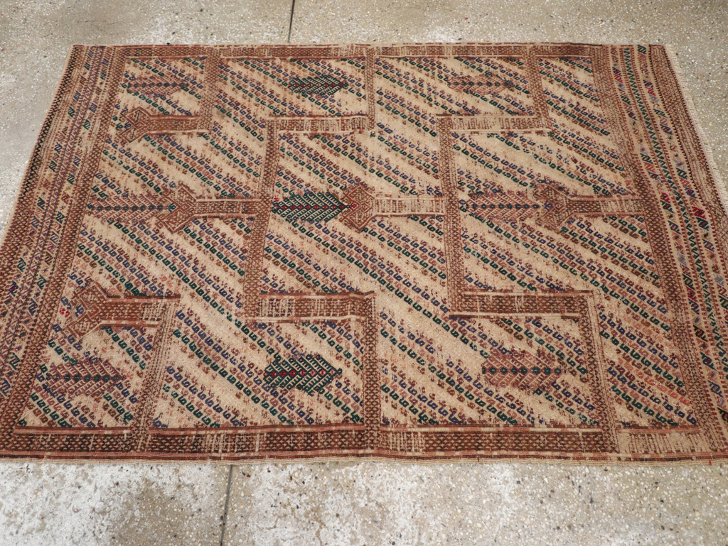 Antique Caucasian Verneh Flatweave, No.27032 - Gss
