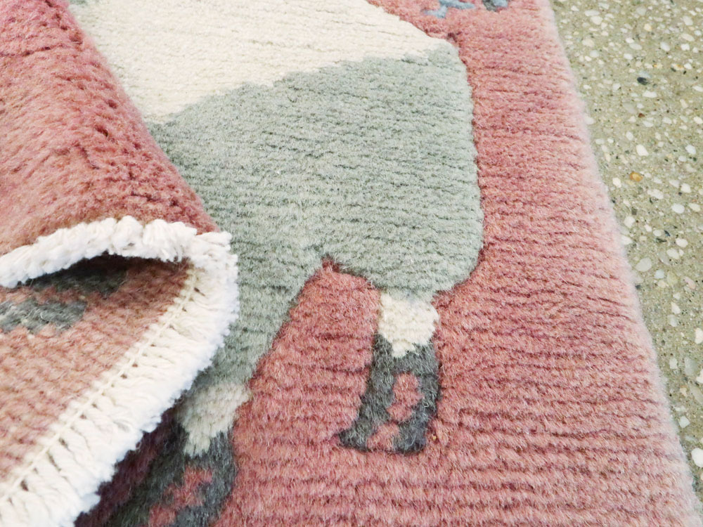 Modern Tibet Pictorial Rug, No.27044 - Gss