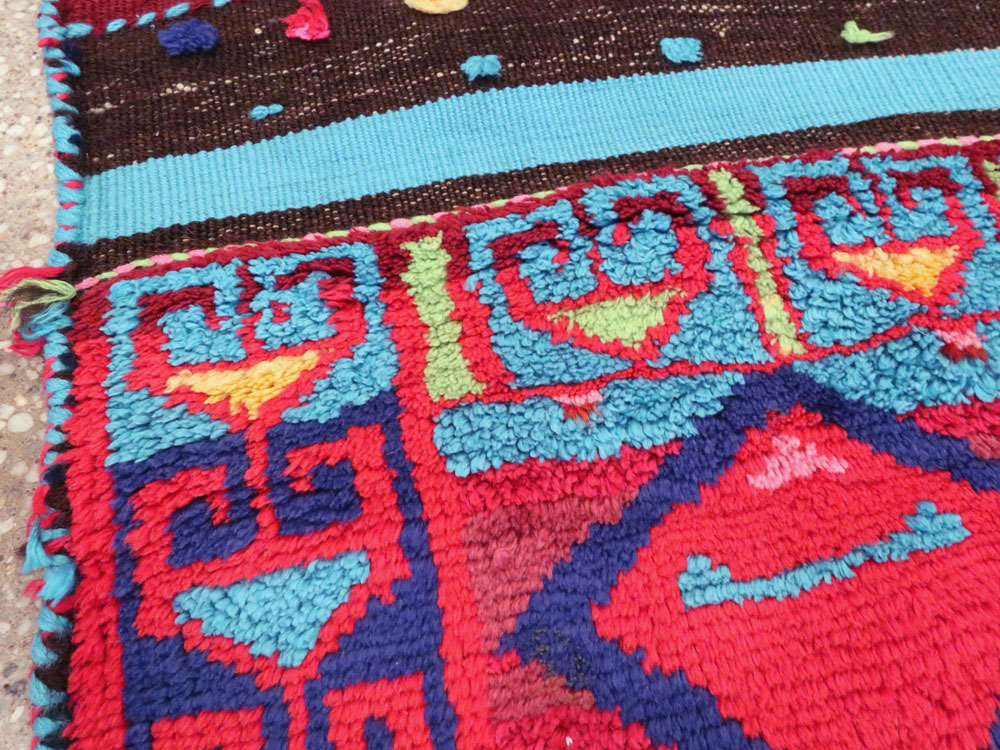 Vintage Persian Kurdish Bag Face, No.27053 - Gss