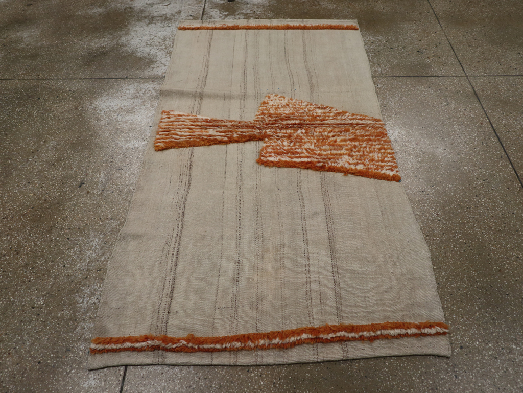 Modern Persian Flatweave, No.27055 - Gss