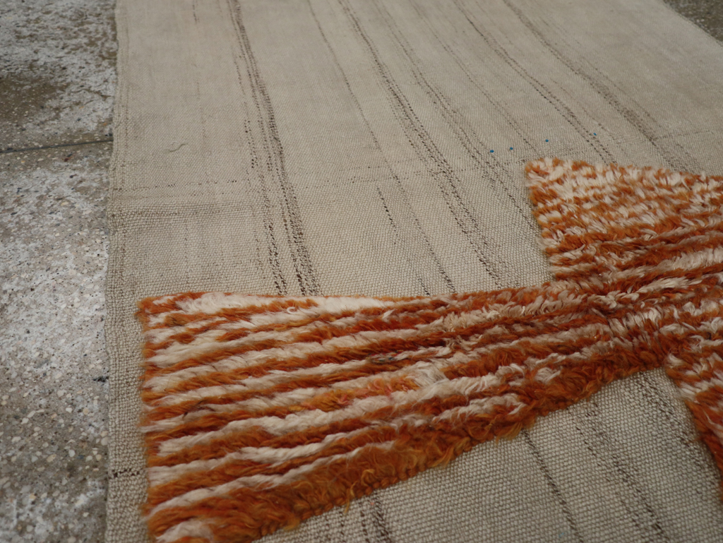 Modern Persian Flatweave, No.27055 - Gss