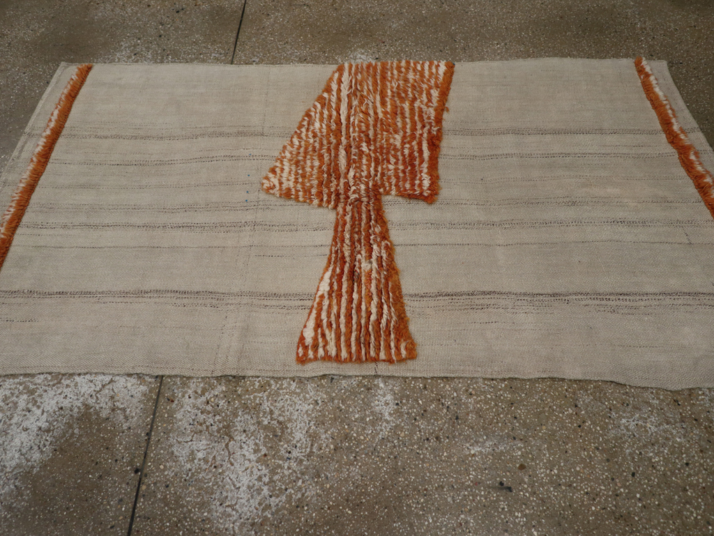 Modern Persian Flatweave, No.27055 - Gss