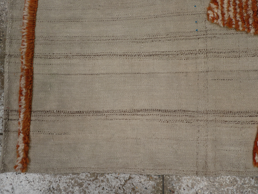 Modern Persian Flatweave, No.27055 - Gss