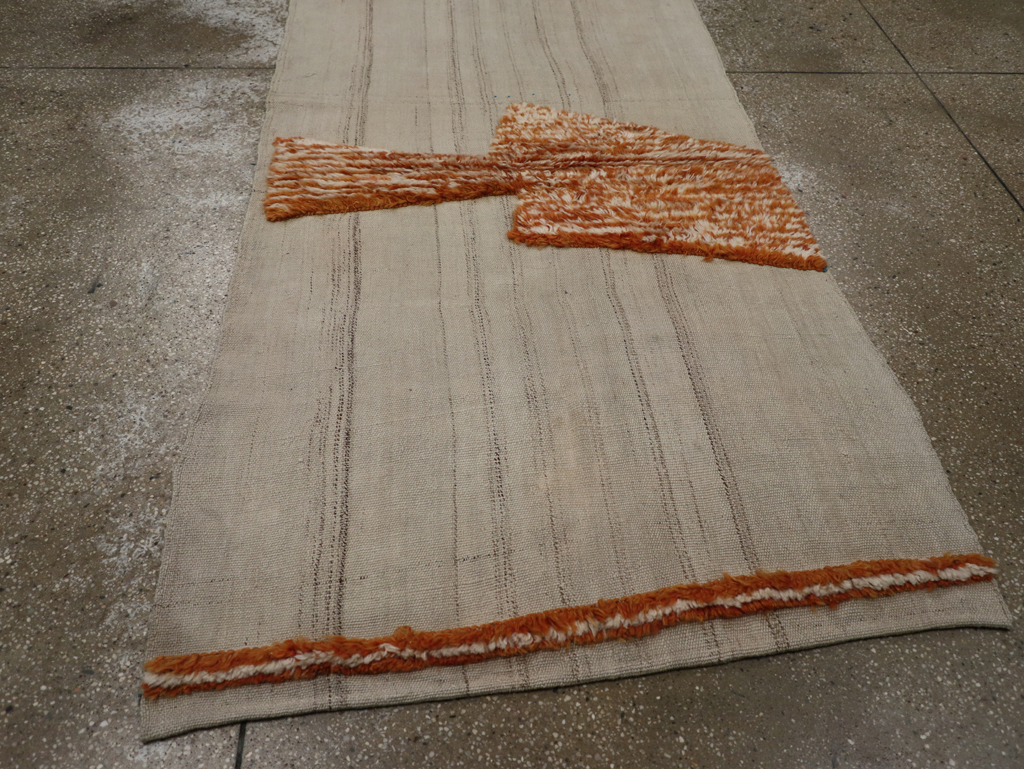 Modern Persian Flatweave, No.27055 - Gss