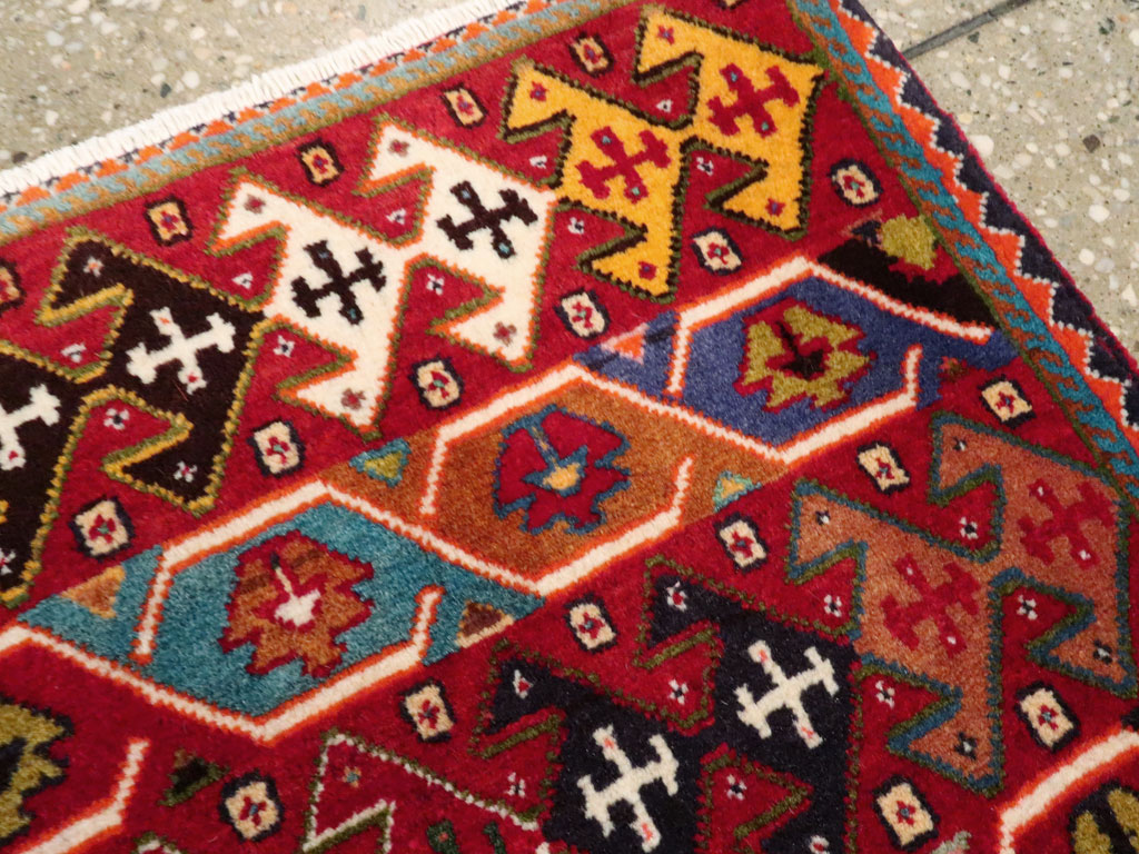 Vintage Persian Afshar Rug (Pair: 1 of 2), No.27059 - Gss