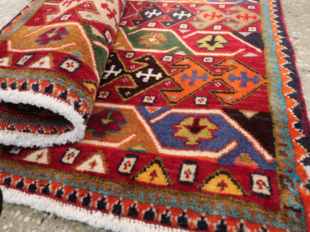 Vintage Persian Afshar Rug (Pair: 1 of 2), No.27059 - Gss