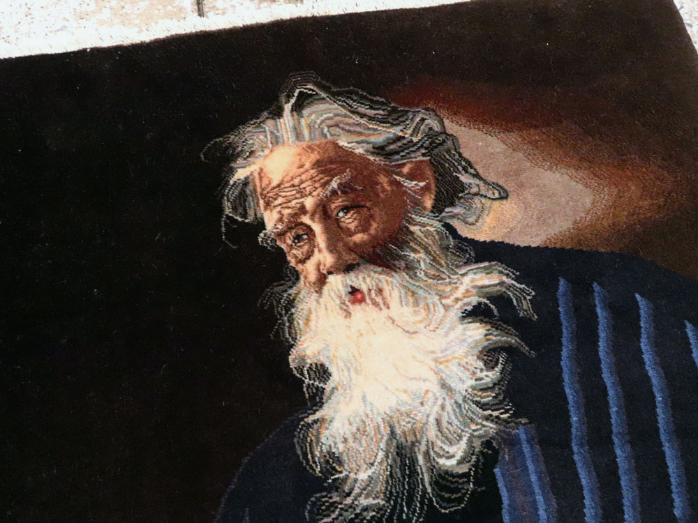 Persian Tabriz Pictorial Rug, No.27064 - Gss