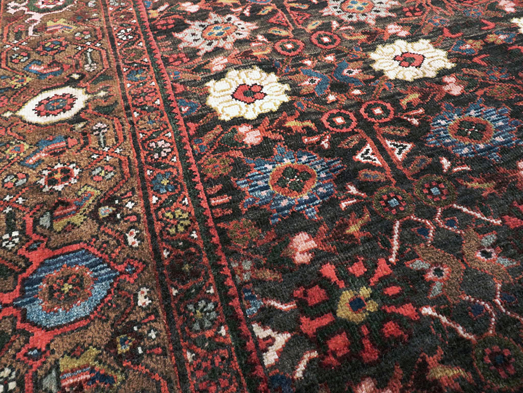 Antique Persian Mahal Carpet, No.27065 - Gss