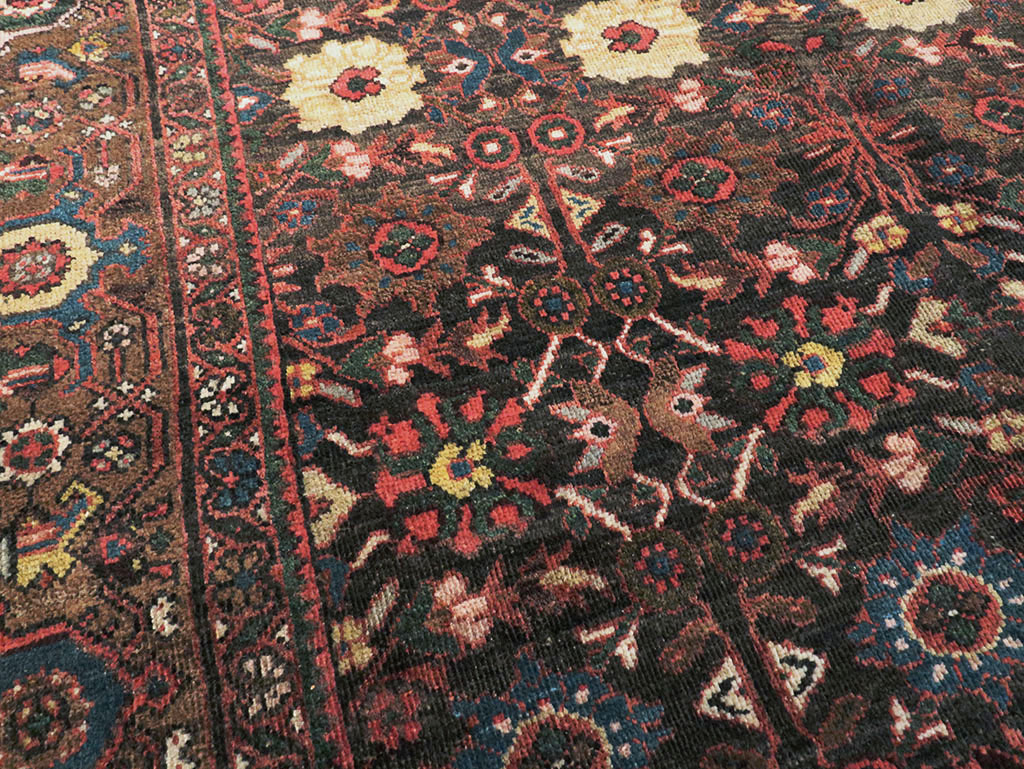 Antique Persian Mahal Carpet, No.27065 - Gss