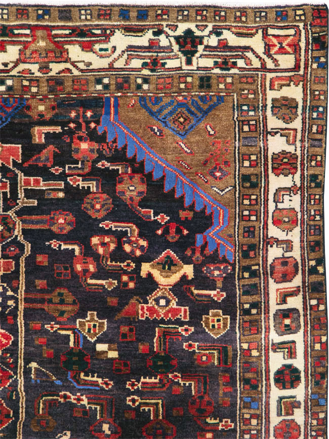 Vintage Persian Malayer Rug, No.27079 - Gss