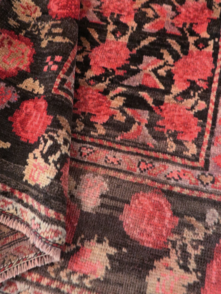 Vintage Caucasian Karabagh Accent Rug, No.27084 - Gss