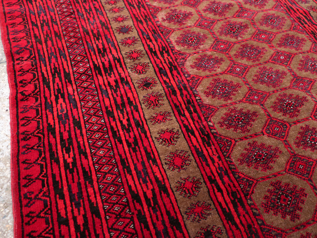 Vintage Turkoman Rug, No.27097 - Gss