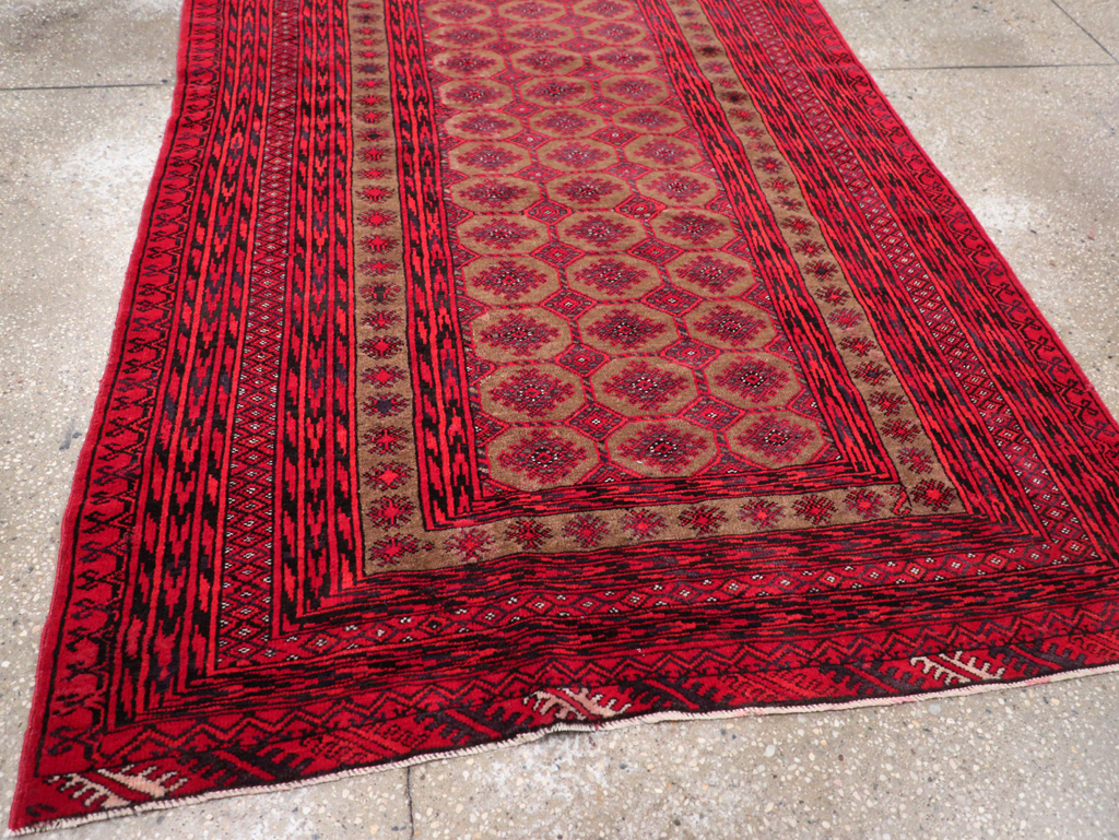 Vintage Turkoman Rug, No.27097 - Gss