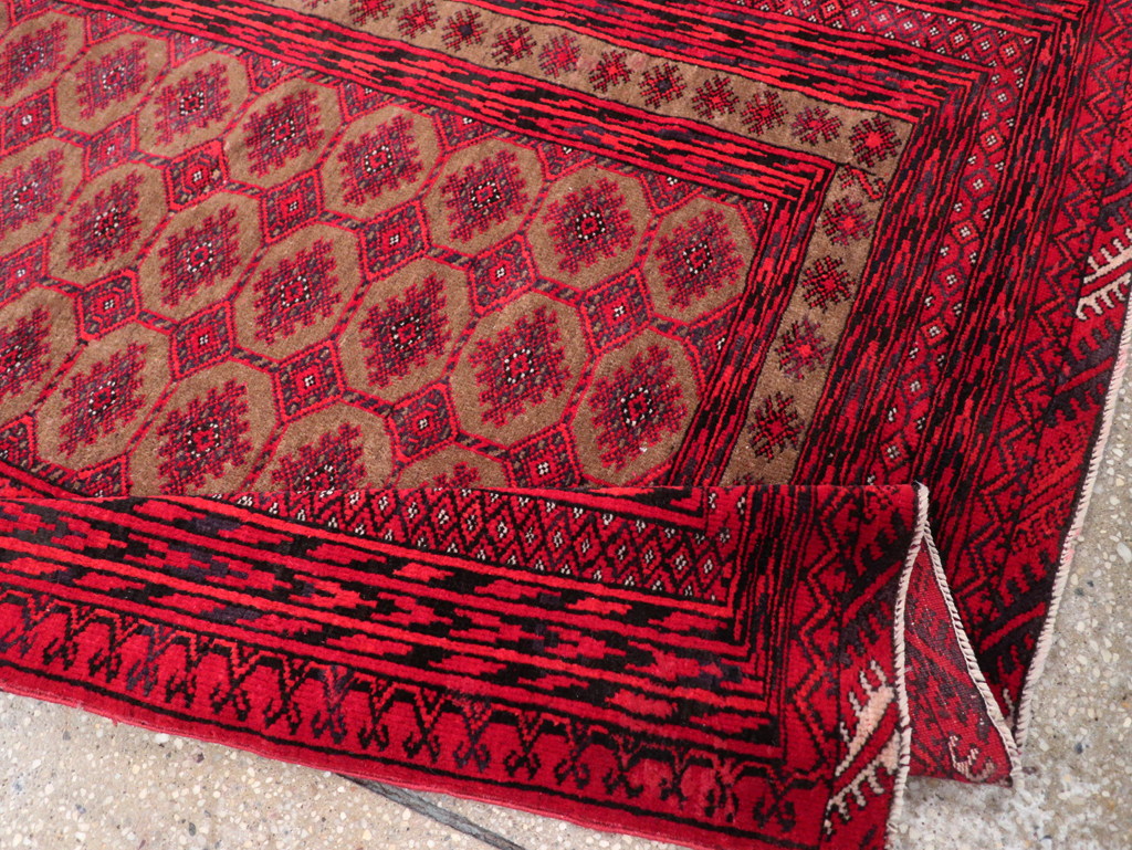 Vintage Turkoman Rug, No.27097 - Gss