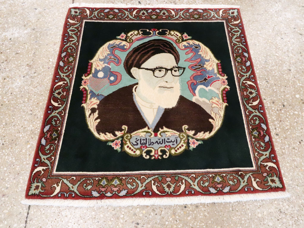 Persian Pictorial Tabriz Rug, No.27100 - Gss