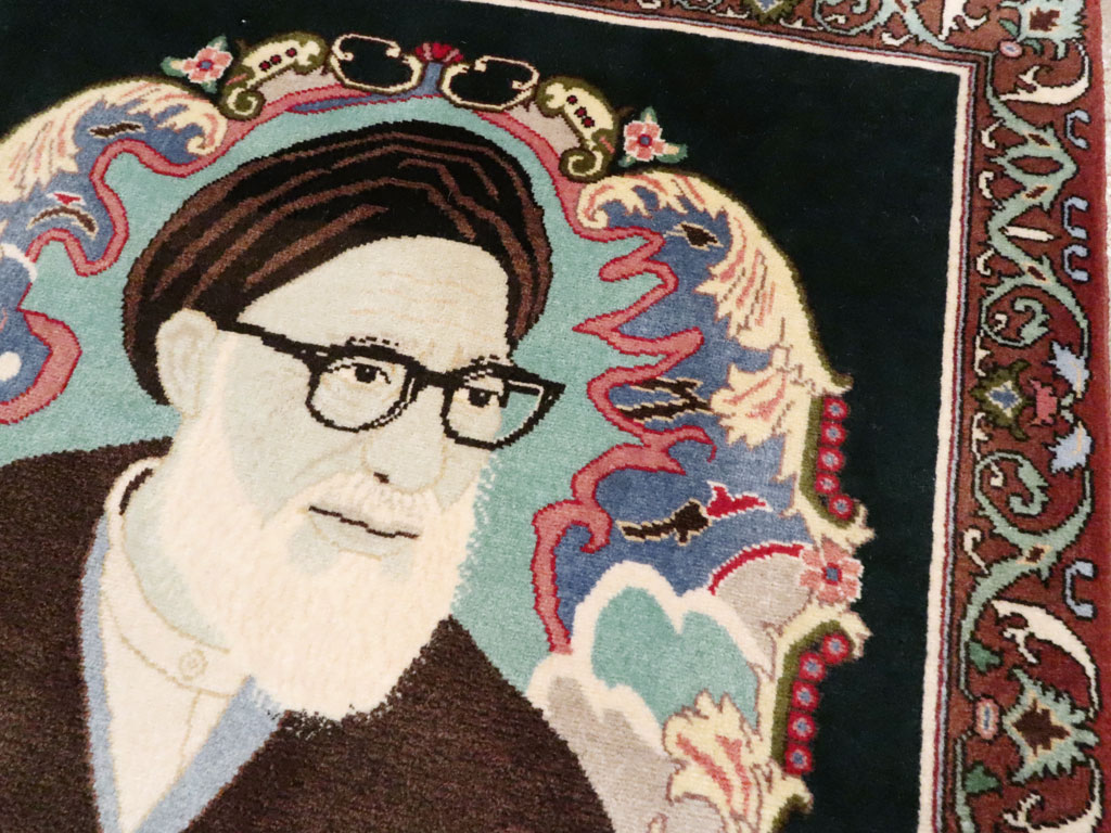 Persian Pictorial Tabriz Rug, No.27100 - Gss