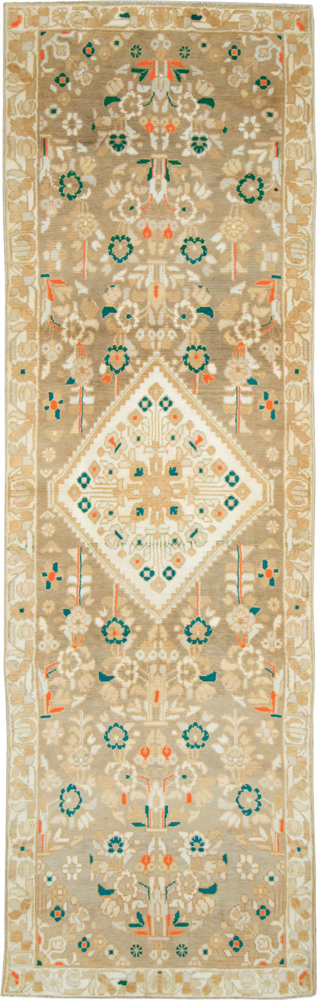 Vintage Persian Malayer Runner, No.27101 - Gss