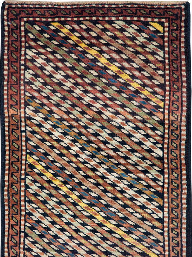 Vintage Persian Kurd Rug, No.27103 - Gss