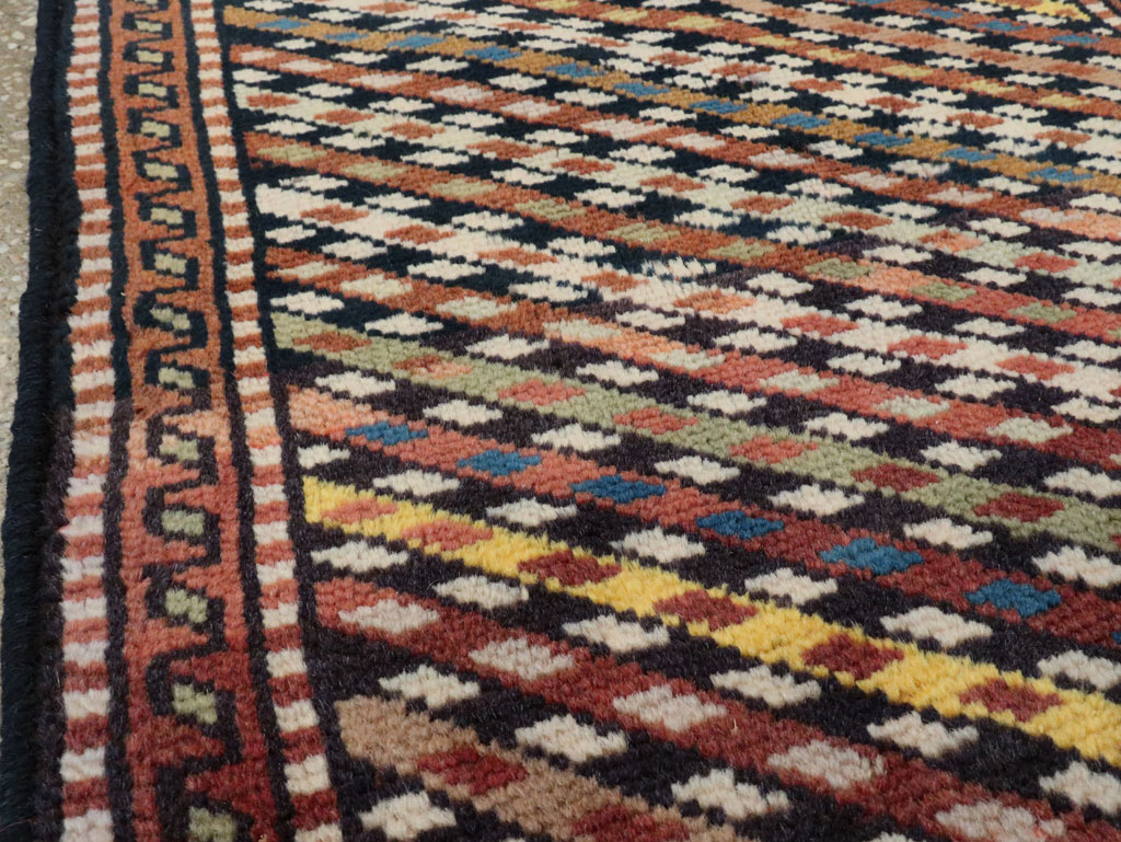 Vintage Persian Kurd Rug, No.27103 - Gss