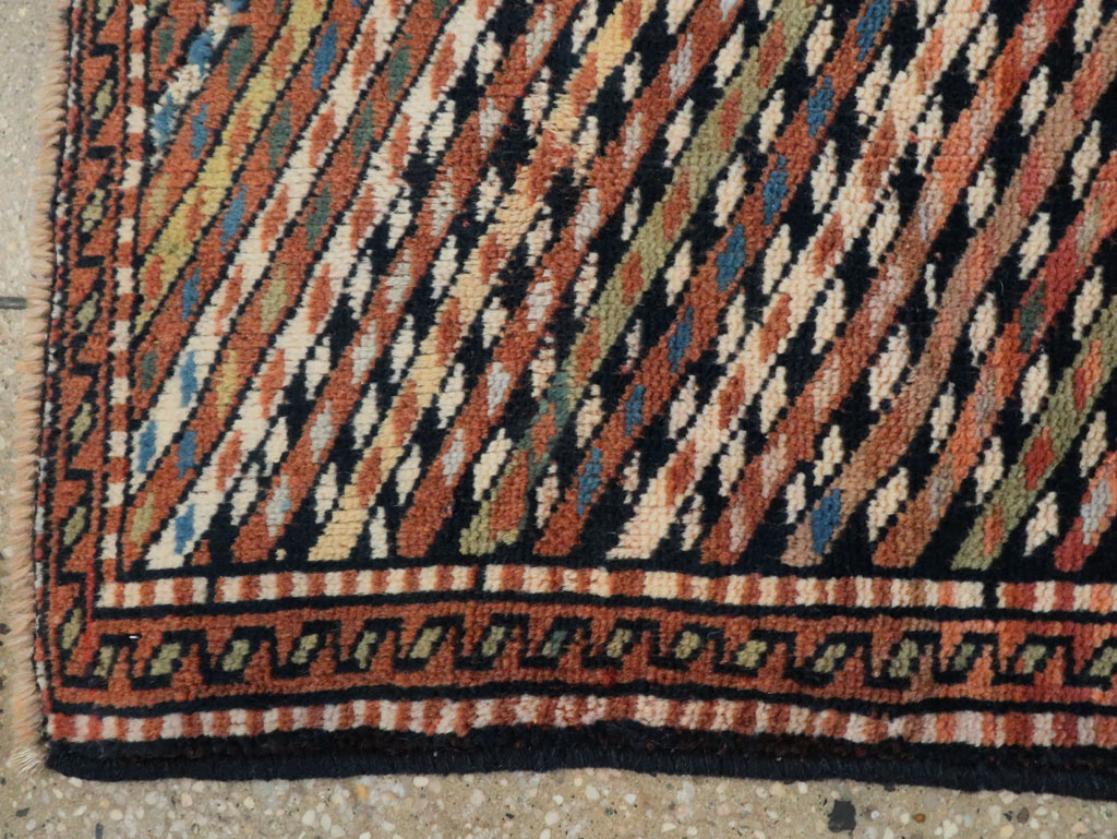 Vintage Persian Kurd Rug, No.27103 - Gss