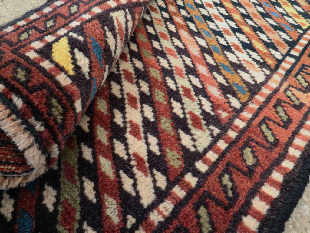 Vintage Persian Kurd Rug, No.27103 - Gss