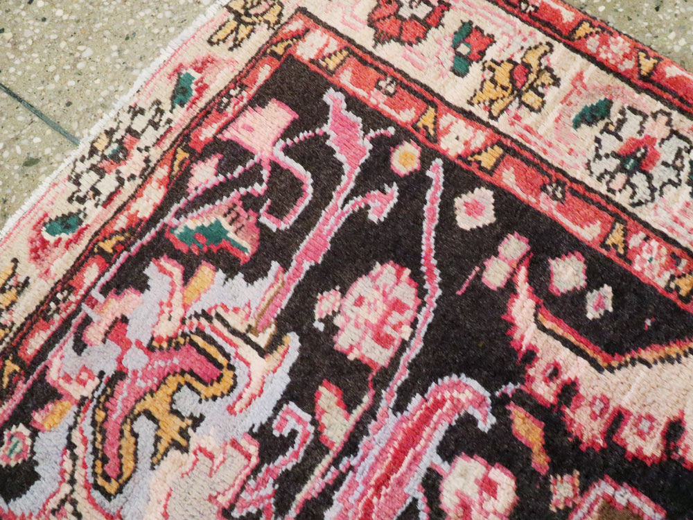 Vintage Persian Ardabil Throw Rug, No.27111 - Gss