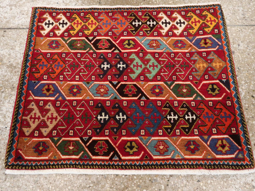 Vintage Persian Afshar Rug (Pair: 2 of 2), No.27121 - Gss