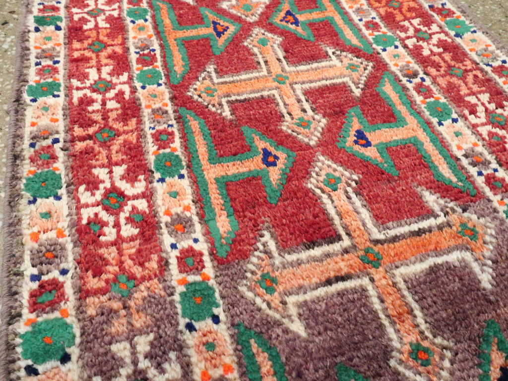 Vintage Persian Hamadan Runner, No.27127 - Gss