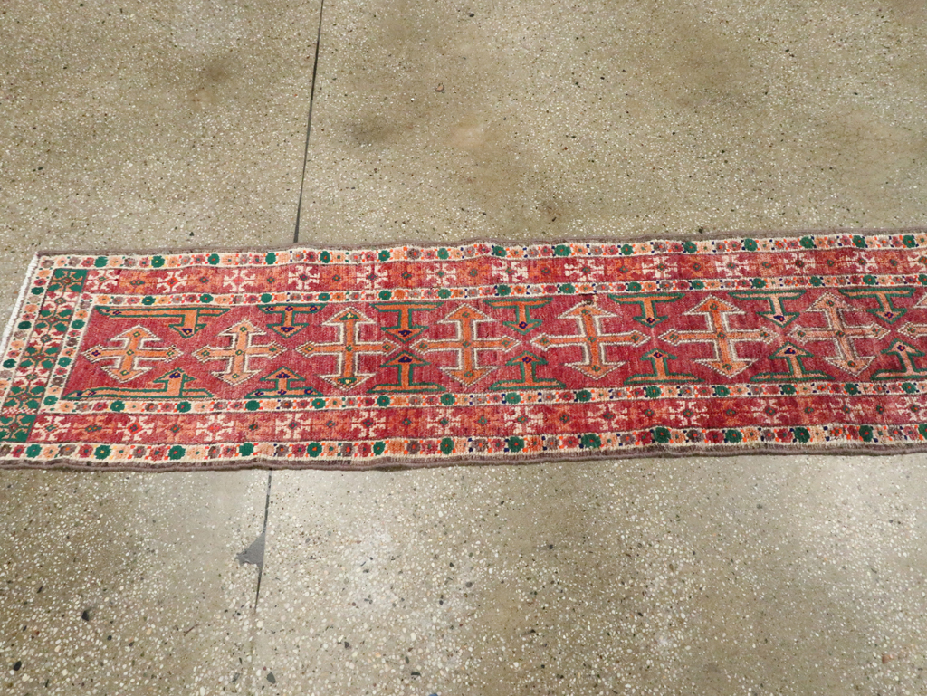 Vintage Persian Hamadan Runner, No.27127 - Gss