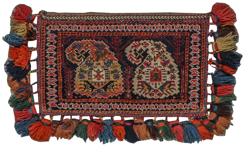 Antique Persian Afshar Tribal Bag, No.27134 - Gss