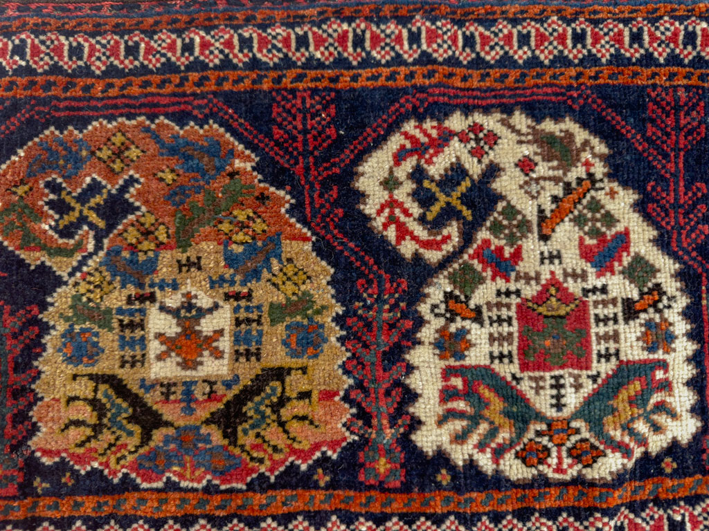 Antique Persian Afshar Tribal Bag, No.27134 - Gss