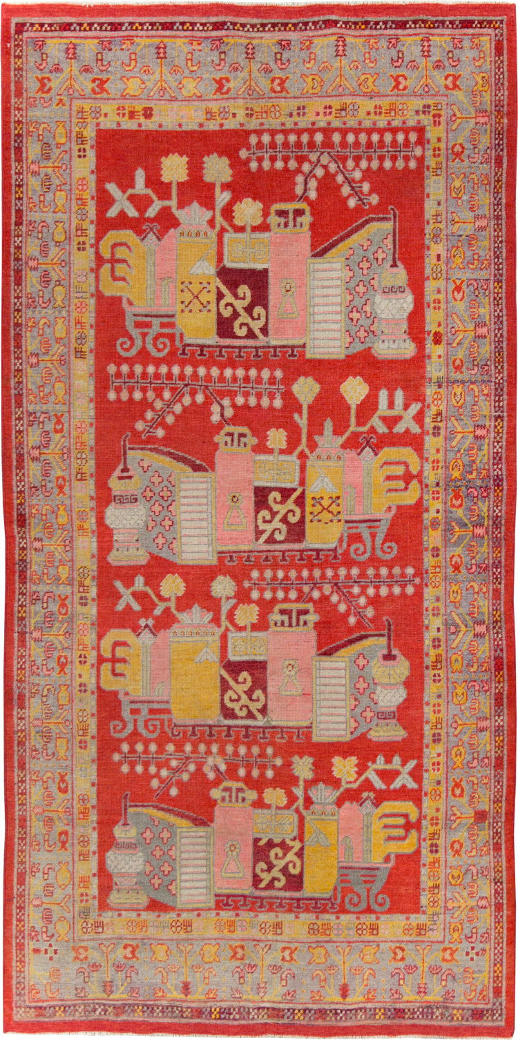 Antique Khotan Rug, No.27135 - Gss