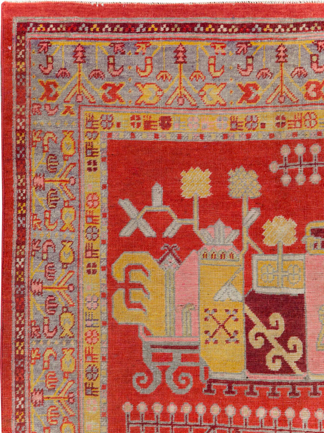 Antique Khotan Rug, No.27135 - Gss