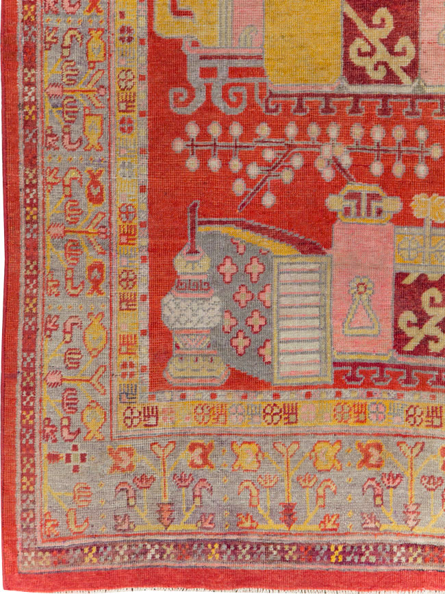 Antique Khotan Rug, No.27135 - Gss