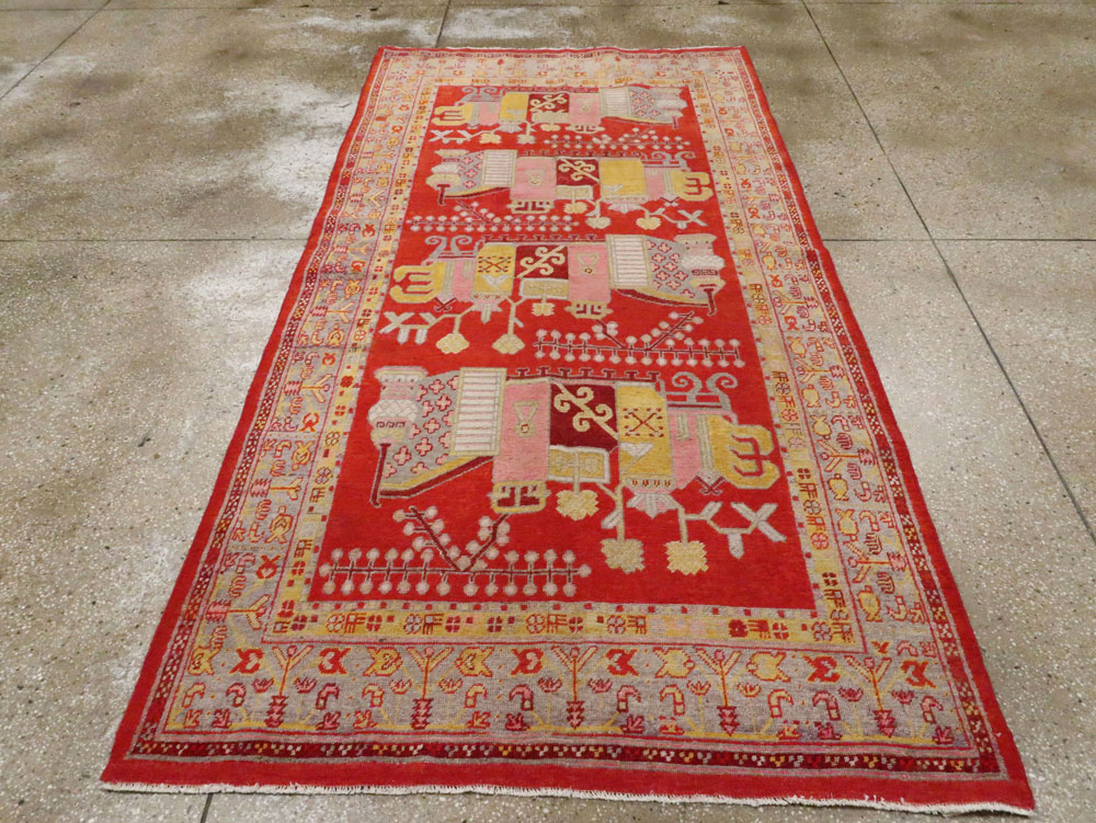 Antique Khotan Rug, No.27135 - Gss