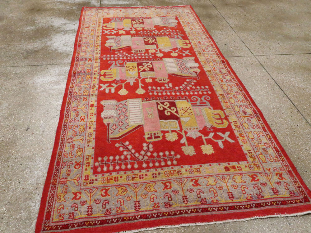 Antique Khotan Rug, No.27135 - Gss