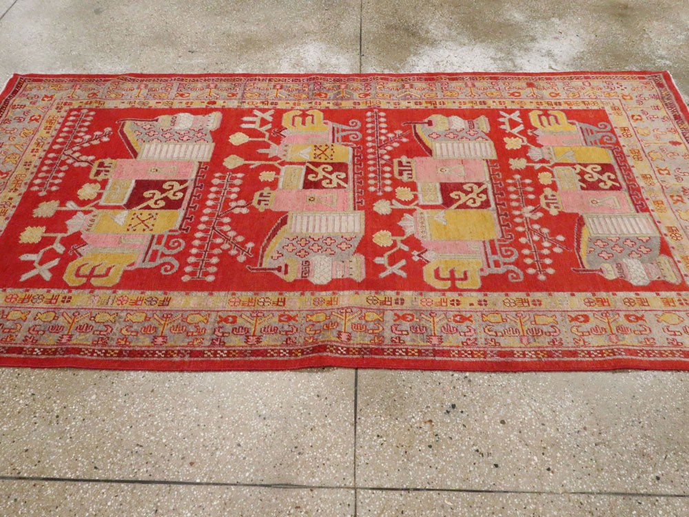 Antique Khotan Rug, No.27135 - Gss