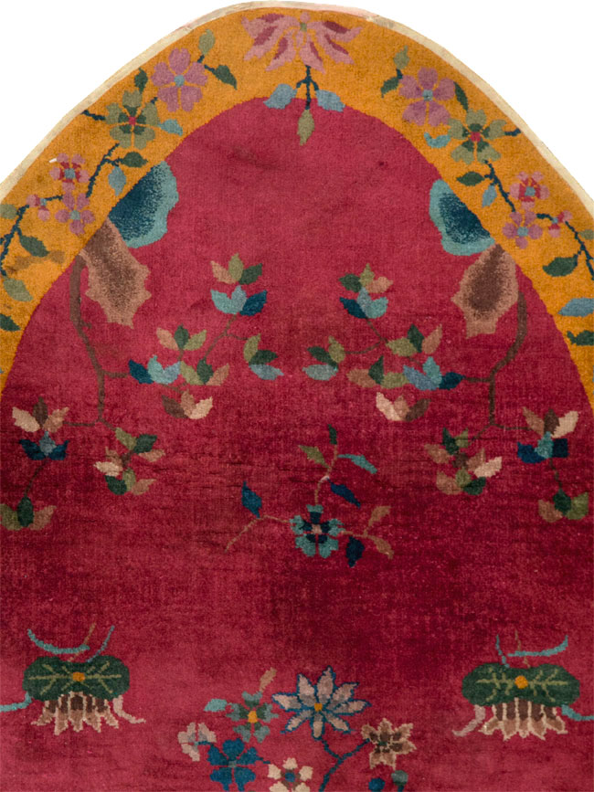 Vintage Chinese Deco Rug, No.27137 - Gss