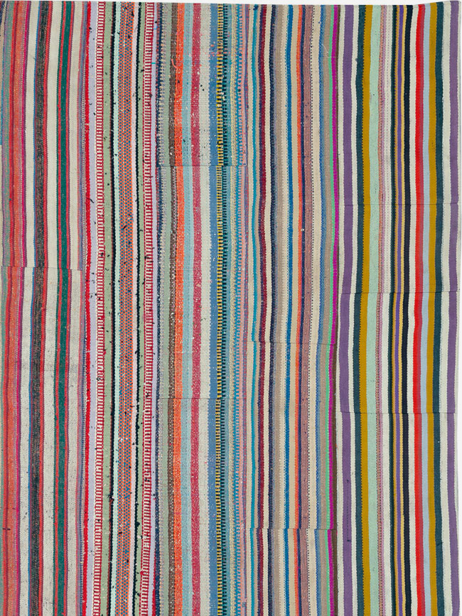 Vintage Turkish Flatweave Kilim , No.27149 - Gss
