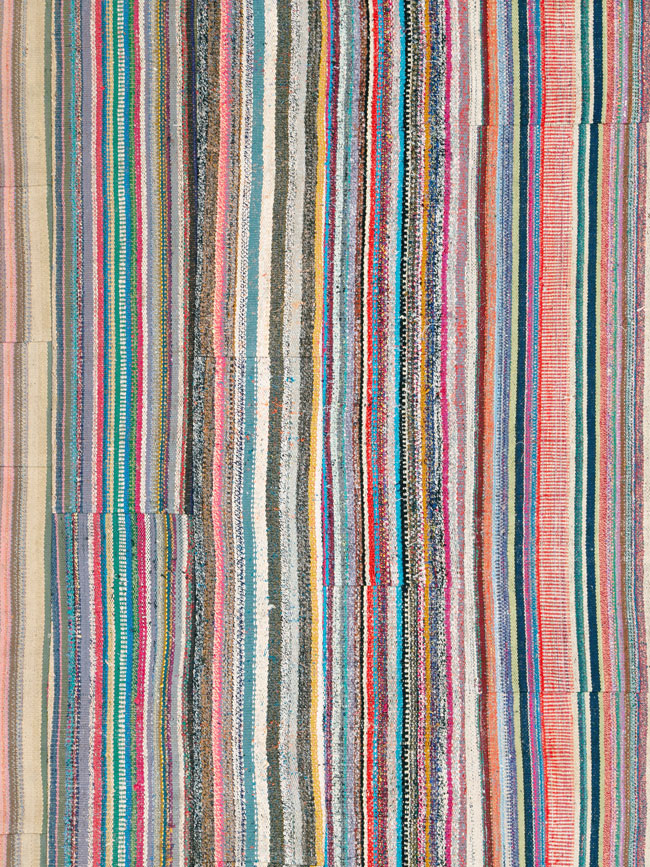 Vintage Turkish Flatweave Kilim , No.27152 - Gss